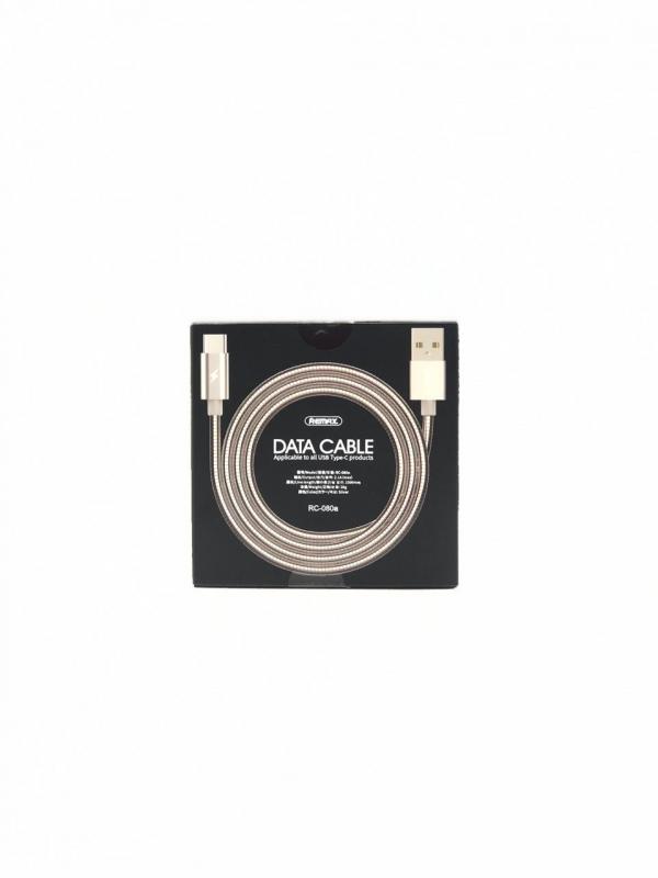Cables Remax Tipo C Rc-080A Gris