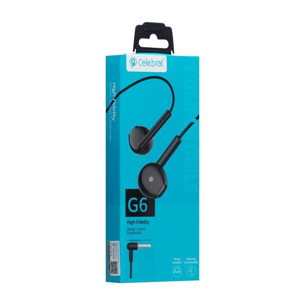 Audifonos Celebrat G6 Negro