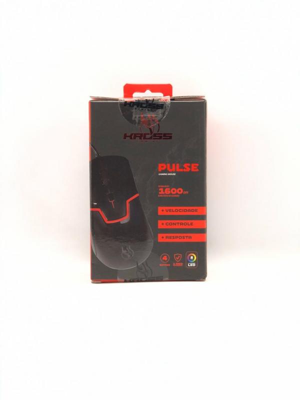 Mouse Kross Gaming Pulse Kemg100 Negro