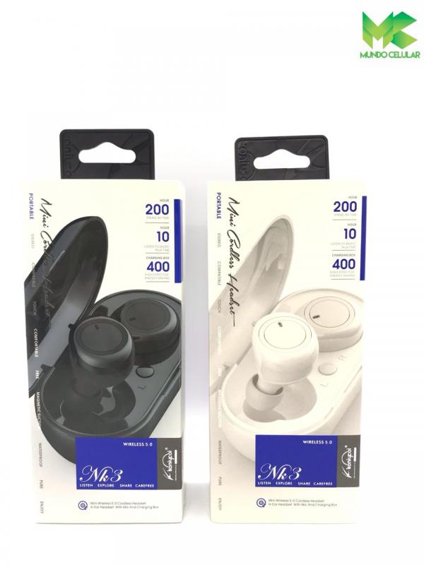 Audifonos Nk3 Blanco
