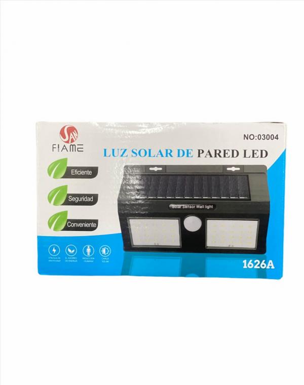 Lampara LED Solar Con Sensor 03004