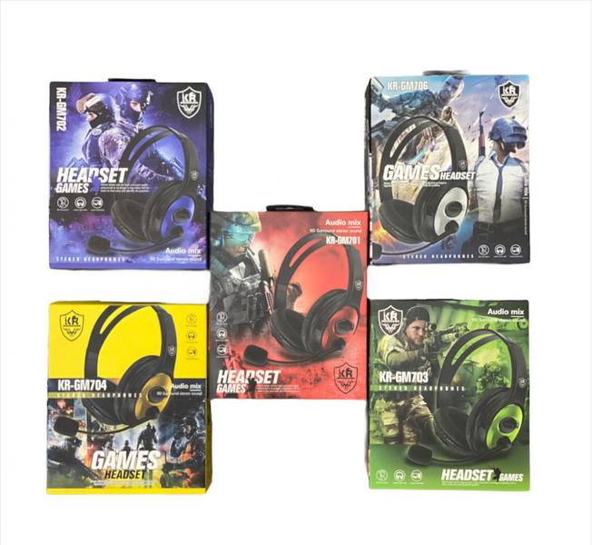 Audifono Diadema Gamer GM701-702-703-704-706