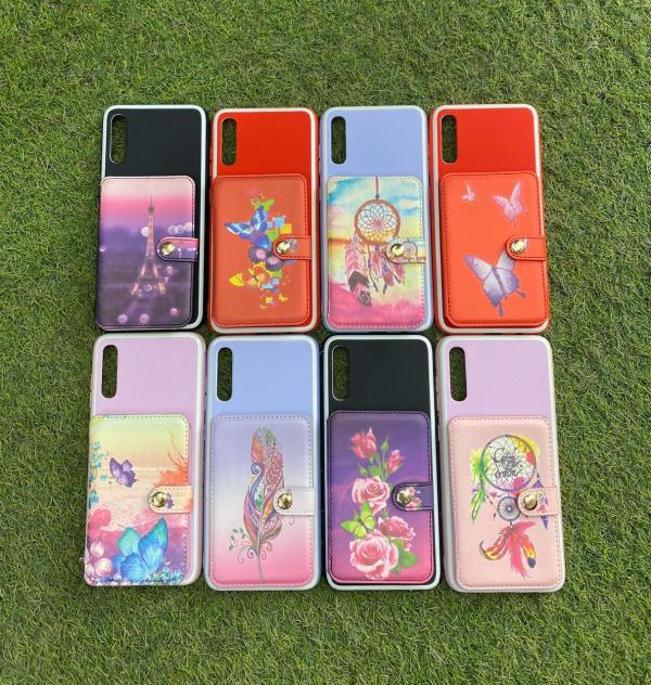 Estuches Silicon Con Tarjetero Samsung Galaxy A10S Diseños