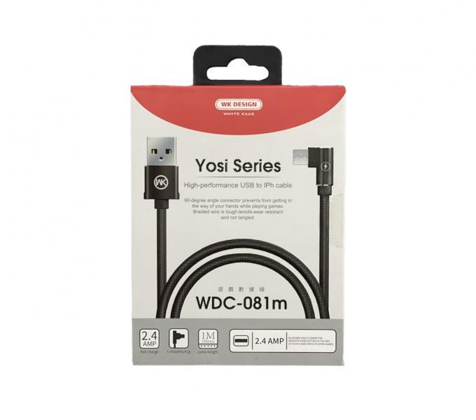 Cable V8 2.4A 1m WDC081m