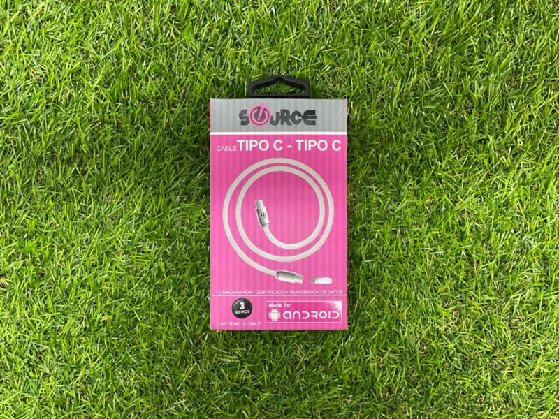 Cable Source Tipo C a Tipo C 3 Metros