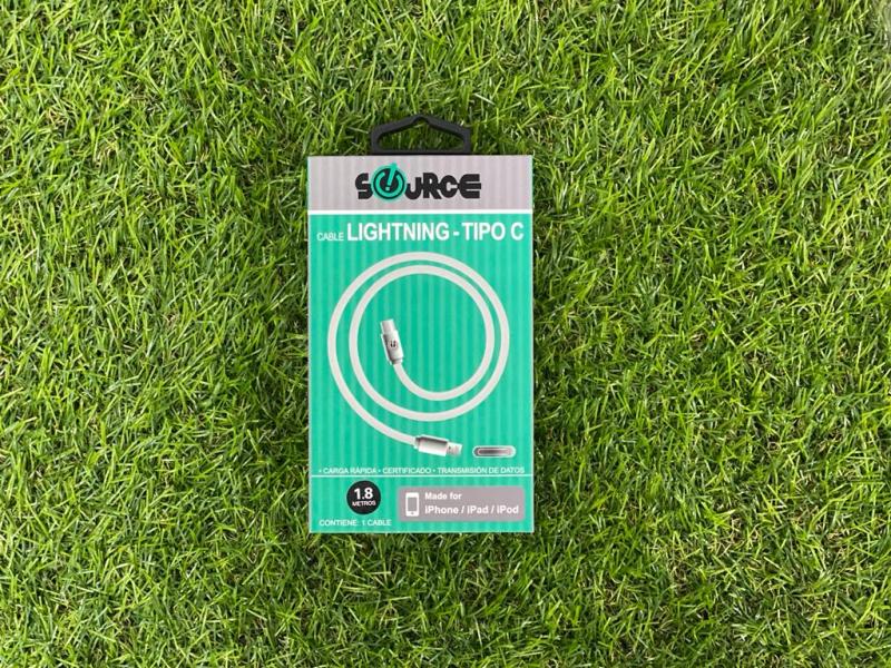 Cable Source Iphone a Tipo C 1.8 Metros