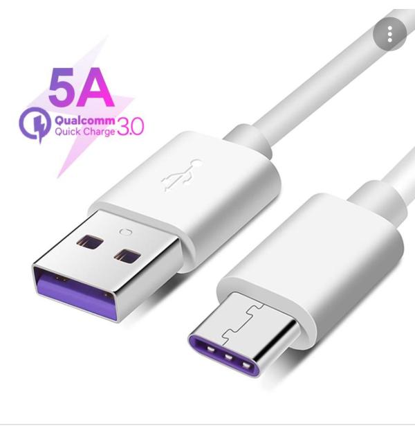 cable tipo C a Tipo C Caja Morada