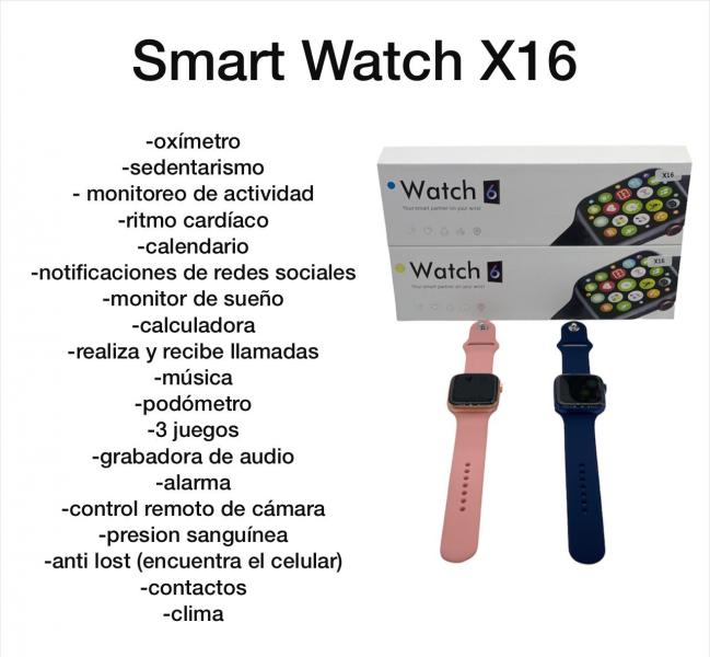Reloj Inteligente X16