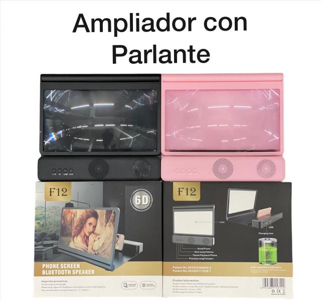 Ampliador Con Parlantes Bluetooth 12"