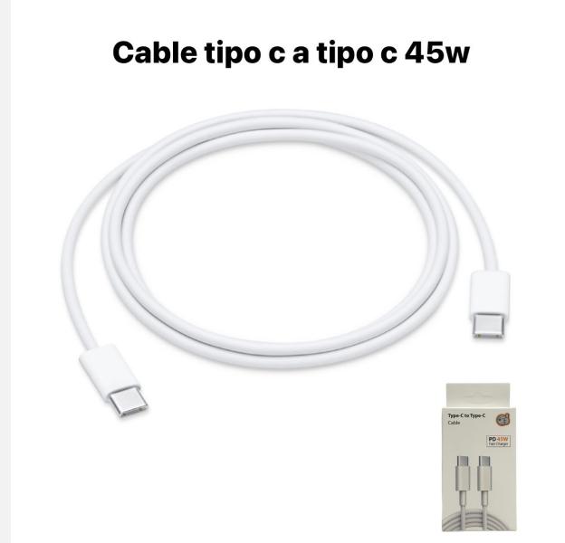 Cable De Tipo C a Tipo C 45W