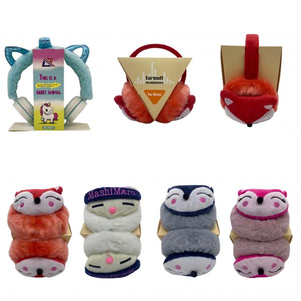 Audífono Diadema Peluche Surtida
