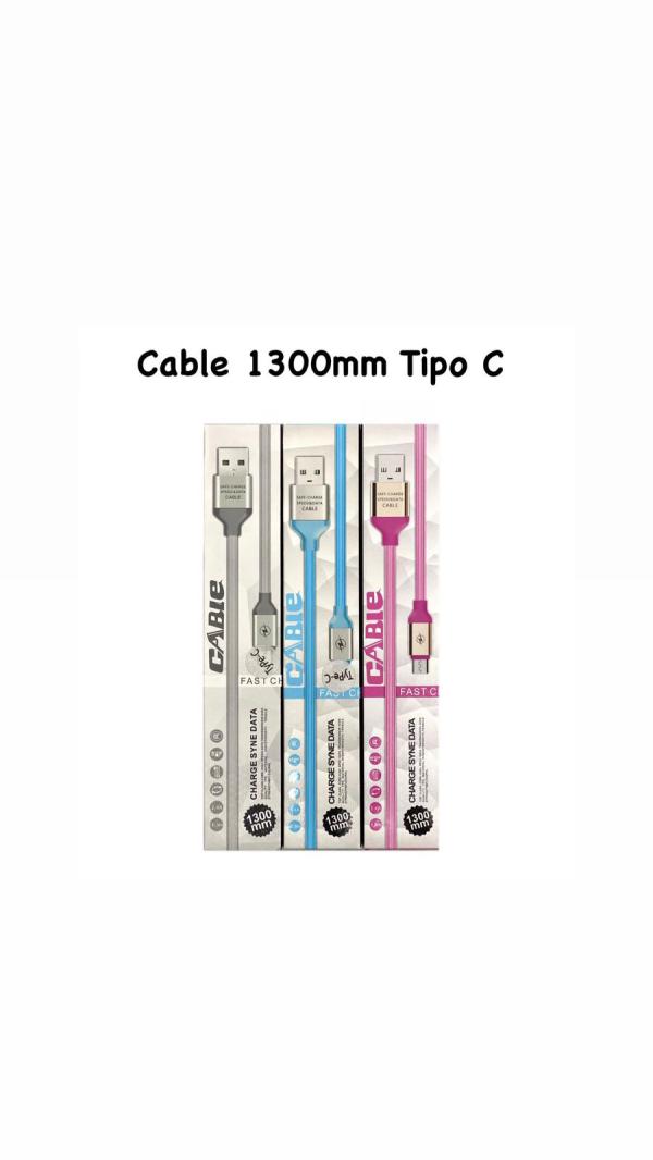 Cables 1300 Tipo C 1.3M
