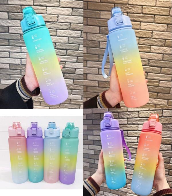 Botella Multicolor 1L