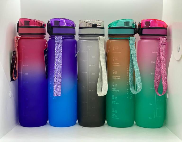 Botella Motivacional EYUN 1L Colores Mate