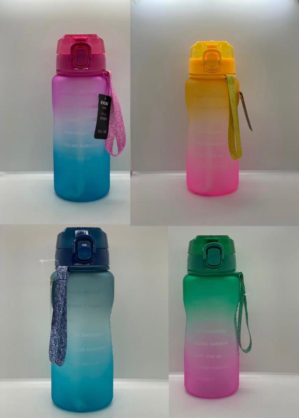 Botella Motivacional 2L EYUN Colores Mate