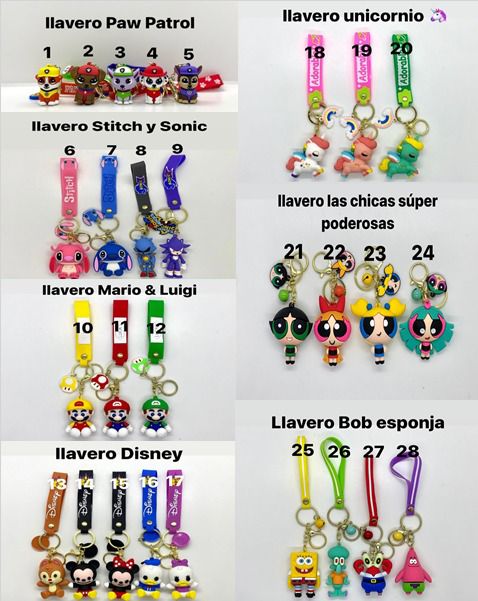 Llavero Surtido Gancho Grande