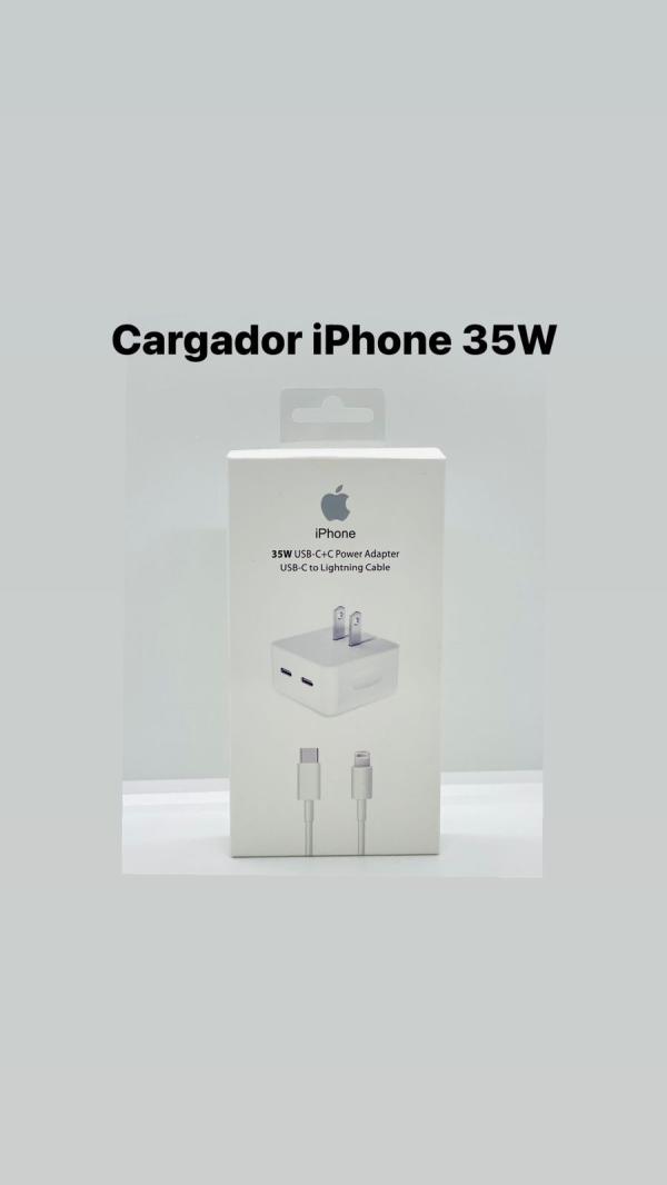 Cargador iPhone 2 en 1 Tipo C 35W