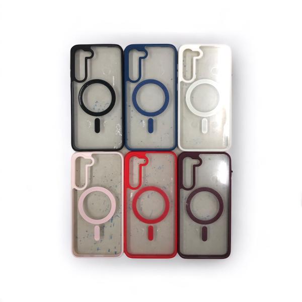 Estuche Borde color + Magsafe