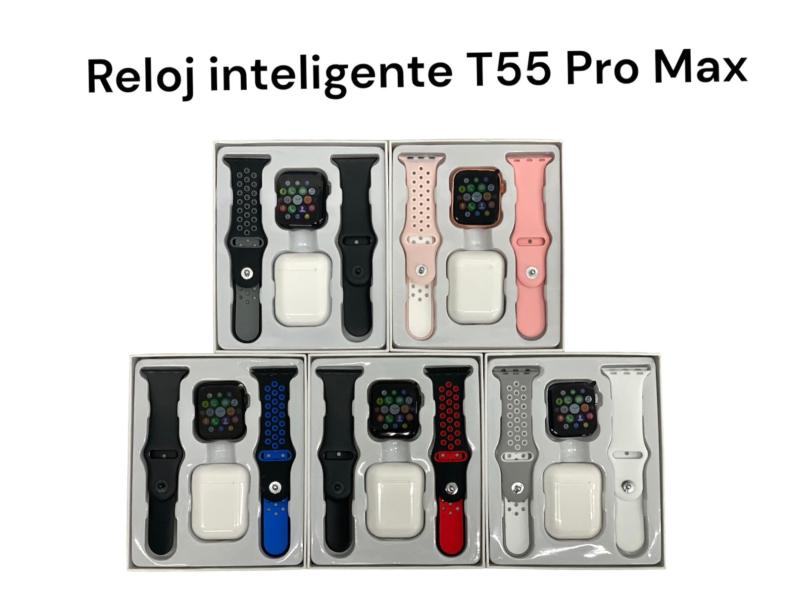 Reloj Inteligente T55 Pro Max + Airpods