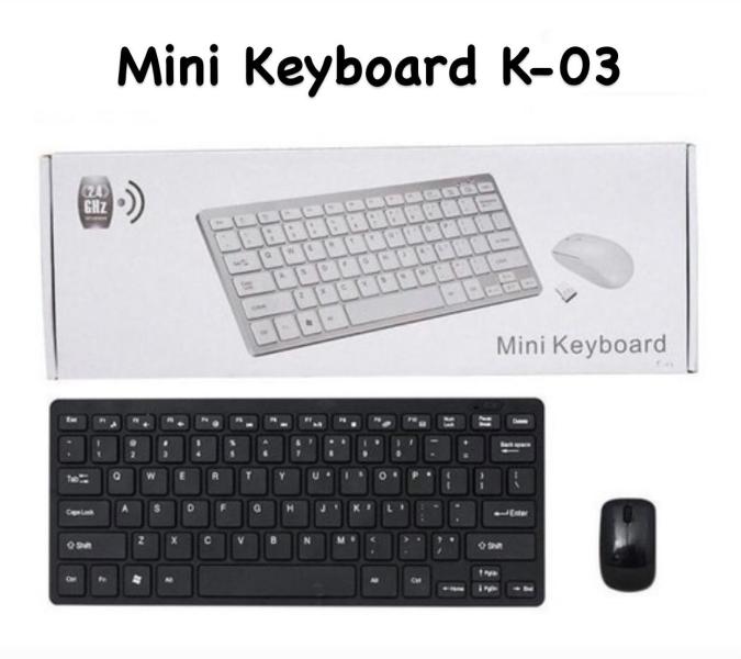 Teclado + Mouse inalambrico K-03