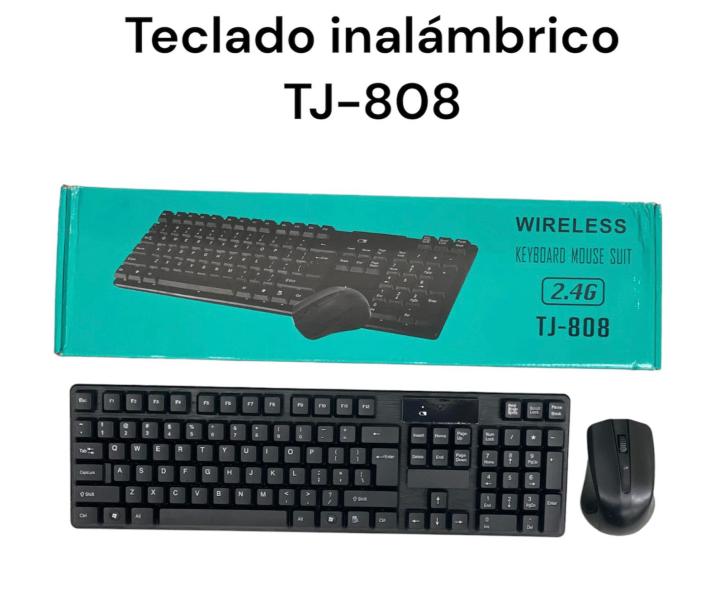 Teclado + Mouse inalambrico TJ-808