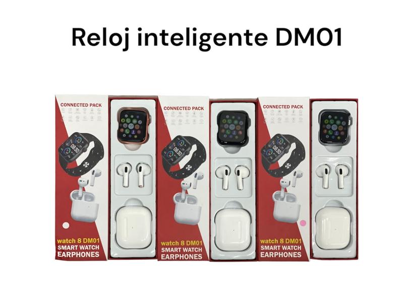 Reloj Inteligente DM01 + Airpods