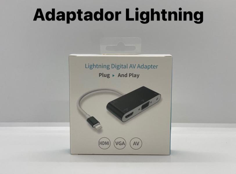 Cables Lightning a HDMI-VGA-AV 7585S