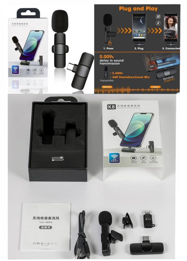 Micrófono Portatil inalambrico K11