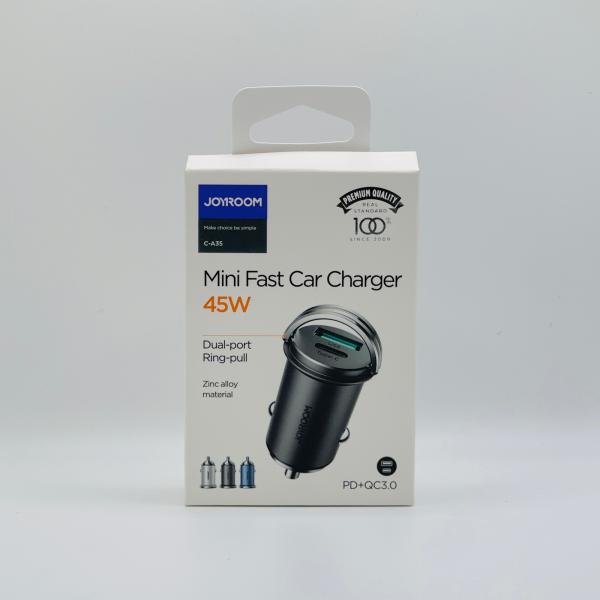 Adaptador Auto C-A35 USB/Tipo C 45w