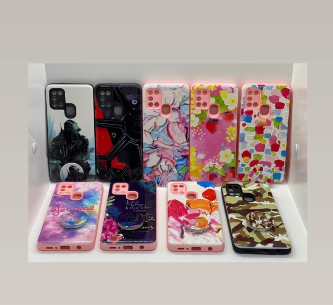 Estuche Pop Socket + Protector
