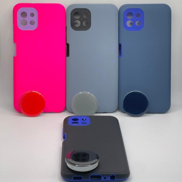 Estuche Doble + Popsocket A03