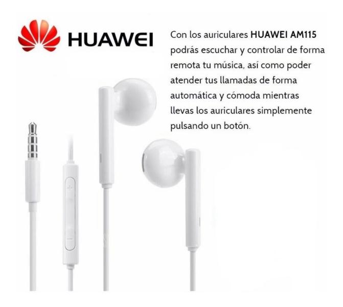 Audifonos Huawei Pastilla Blanco