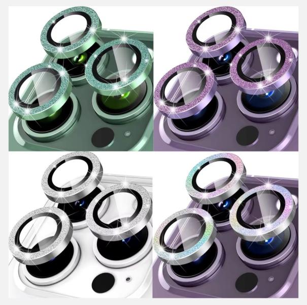 Vidrio Protector de Camara Perlado,Metalico y Neon