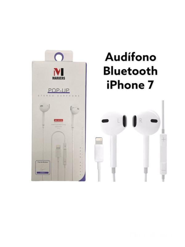 Audifonos iPhone 7 Bluetooth Marvers