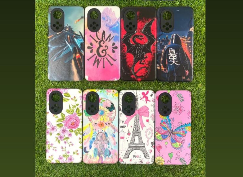 Estuche Decorado + protector de Camara