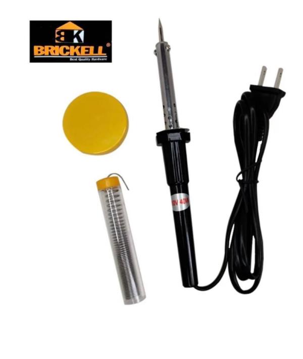 Cautil electrico Brickell 3pzas 110/40w