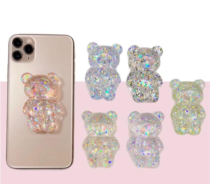 Pop Socket Osito Escarchado