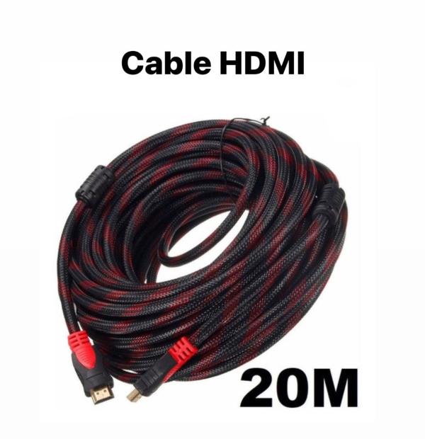 Cables Hdmi 20 Metros Nylon Reforzado