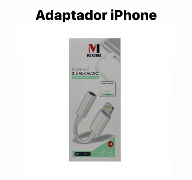 Adaptador iPhone Bluetooth a 3.5 Marvers