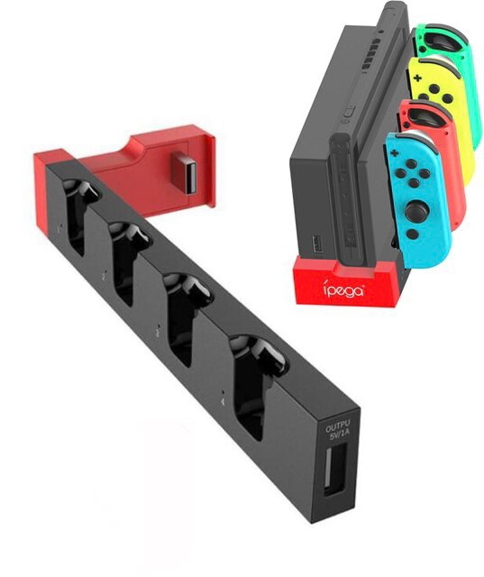 Base de carga para mando de Switch 4 en 1