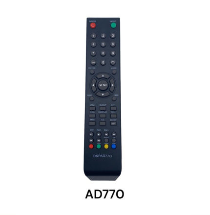 CONTROL TELEVISIÓN UNIVERSAL PANTALLA SANKEY KINTECH AD-770