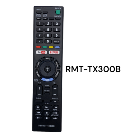 CONTROL TELEVISIÓN SONY LCD Y LED RMT-TX300B