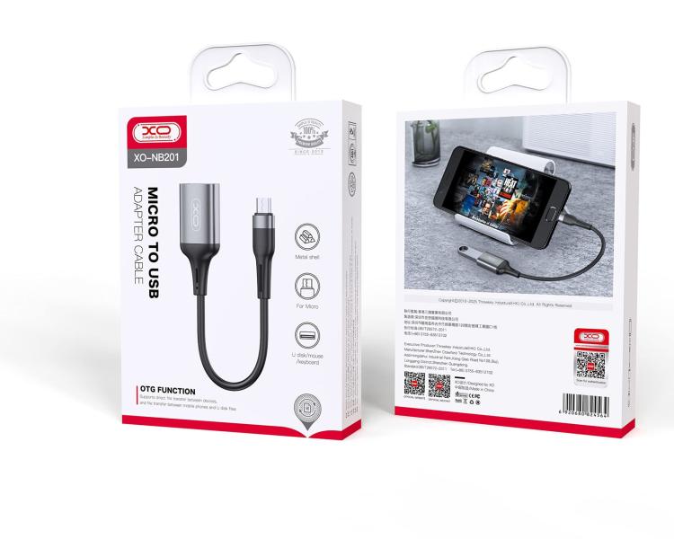 Adaptador USB a Tipo C XO-NB201