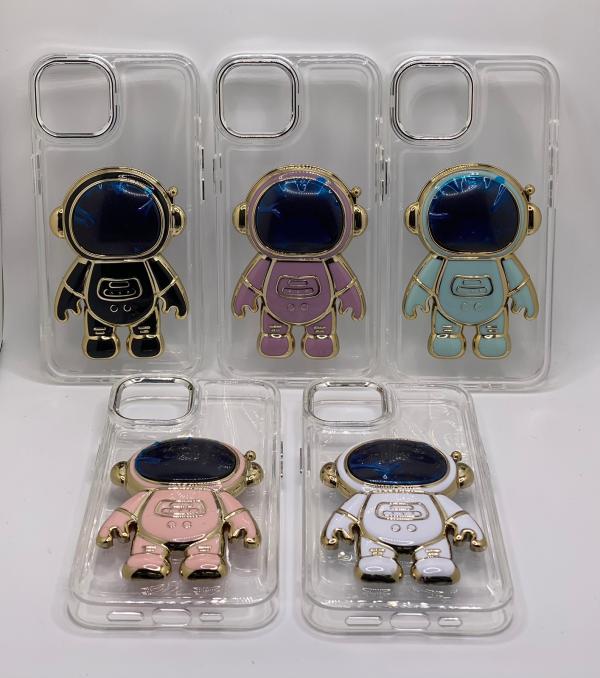 Estuches + Pop Socket de Astronauta