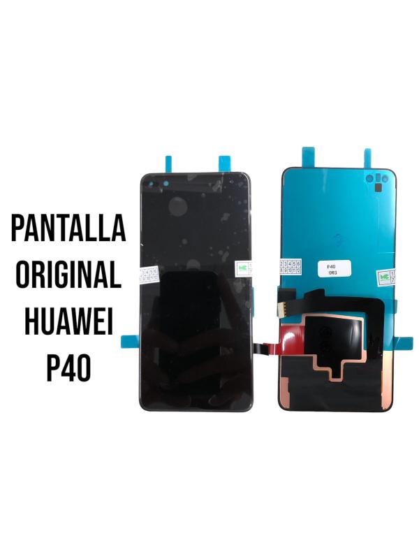 Pantalla Huawei P40 Original Negra