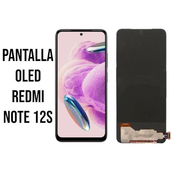 Pantalla Redmi Note 12s OLED Negro