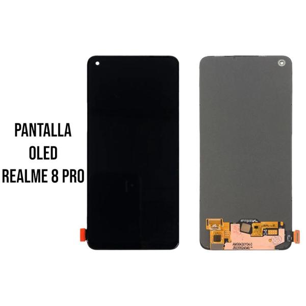 Pantalla Realme 8 Pro OLED Negro