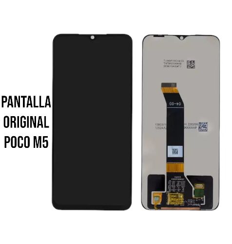 Pantalla Poco M5 Original Negro