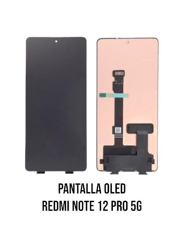 Pantalla Redmi Note 12 Pro 5G OLED Negro