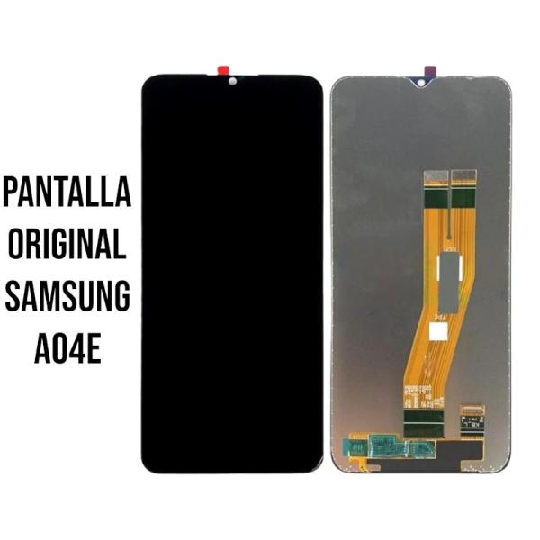 Pantalla Samsung A04E Original Negro